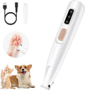 Low-Noise LED Clippers for Dogs & Cats | Tangle-Free Hygiene Trimming Thevault9store