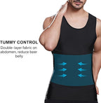 Men’s Instantly Slimming Vest – Shape Chest & Tummy