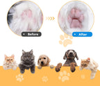 Low-Noise LED Clippers for Dogs & Cats | Tangle-Free Hygiene Trimming Thevault9store