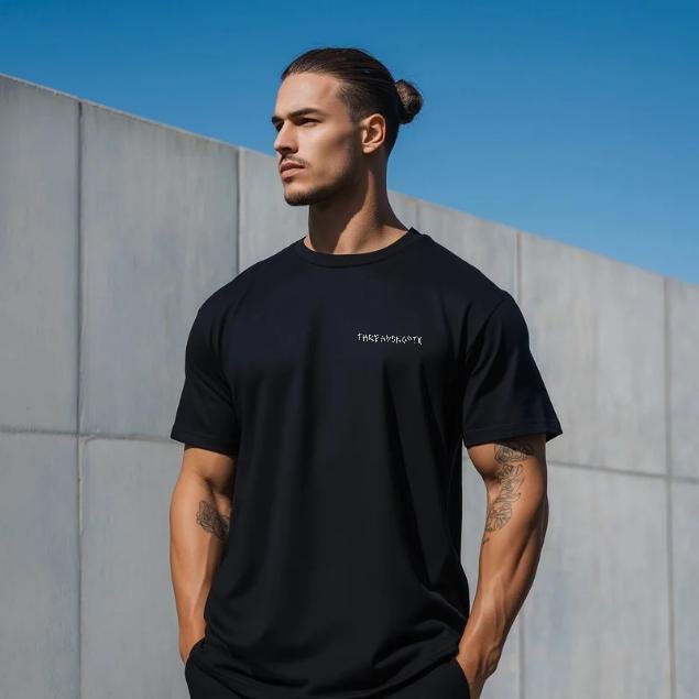 Menace to Society T-Shirt for Men - Motivational Fitness Shirt, Bodybuilding & Weightlifting Gym Tee, Exercise Gift